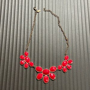 Red and gold necklace